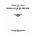 Continental R670 & W670 Series Engines Overhaul Tool Catalog 1941